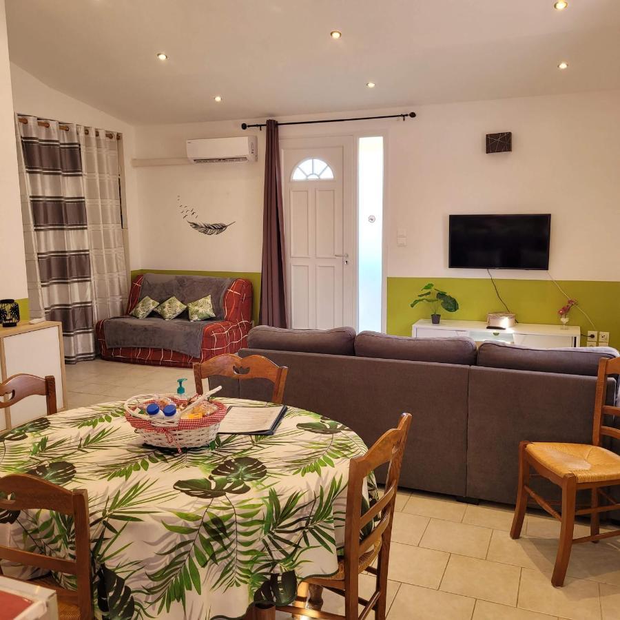 Appartement Repos au soleil à Valros Extérieur photo